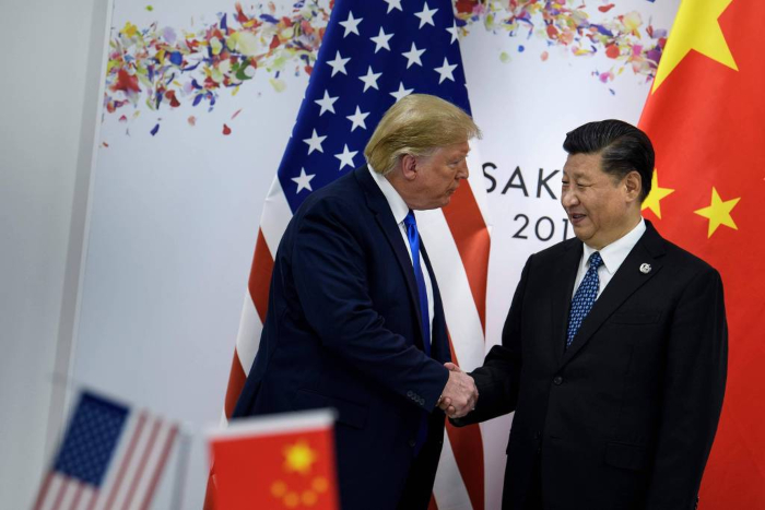 Donald Trump e Xi Jinping durante encontro no G20./Foto: Brendan Smialowski/AFP. Donald Trump e Xi Jinping durante encontro no G20./Foto: Brendan Smialowski/AFP.