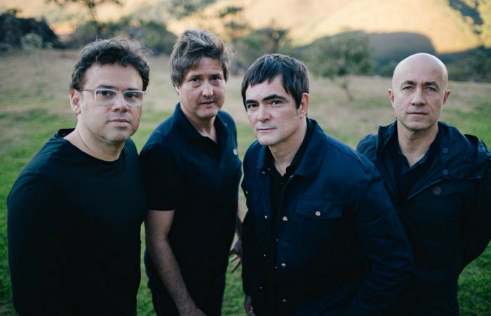 Henrique Portugal, Lelo Zaneti, Samuel Rosa e Haroldo Ferretti tocam juntos desde os primórdios da banda. Foto: Diego Ruahn/Divulgação/