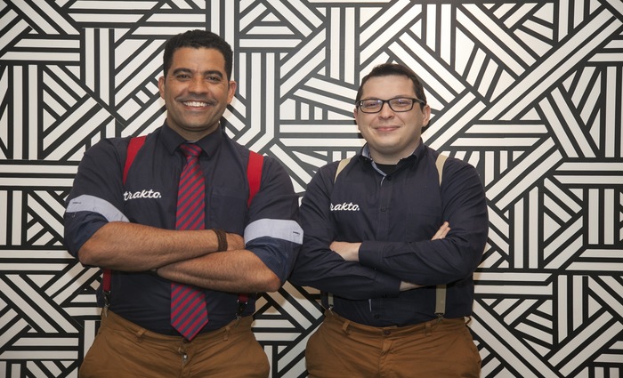 Paulo Tenório e Jorge Henrique, da Trakto, participaram do Programa de Residência.
