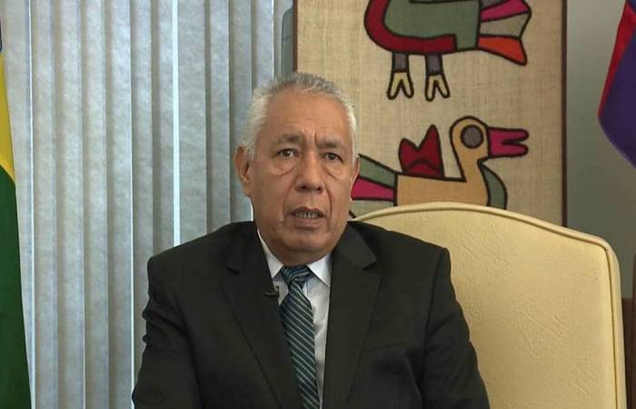 Na Câmara, o embaixador Franco descartou a hipótese de fraudes nas eleições presidenciais/Foto: Reprodução/Youtube