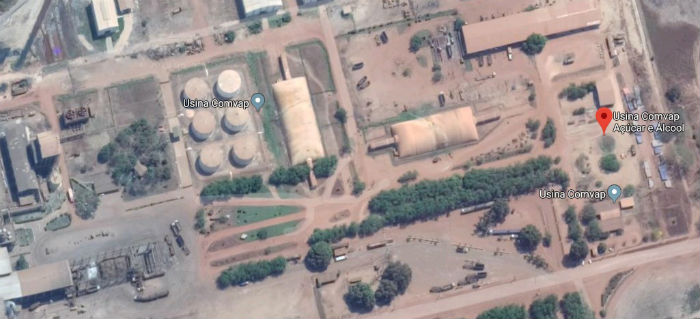 /Foto: Satélite Google/Reprodução.