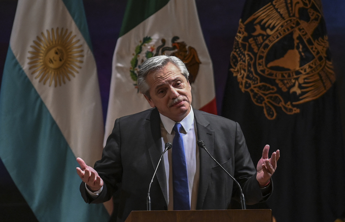 Ele afirmou que "a Argentina é a casa de todos os bolivianos"./Foto: Pedro Pardo/AFP