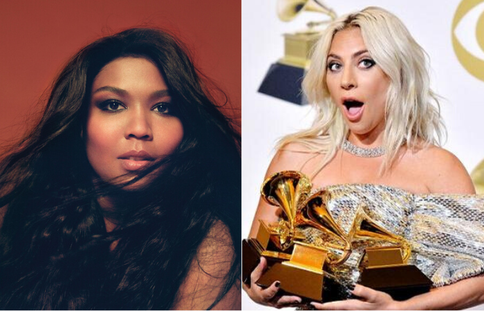 Lizzo aparece com 8 indicações. Nomeações de Lady Gaga aumentaram em 3./Fotos: Divulgação Lizzo aparece com 8 indicações. Nomeações de Lady Gaga aumentaram em 3./Fotos: Divulgação