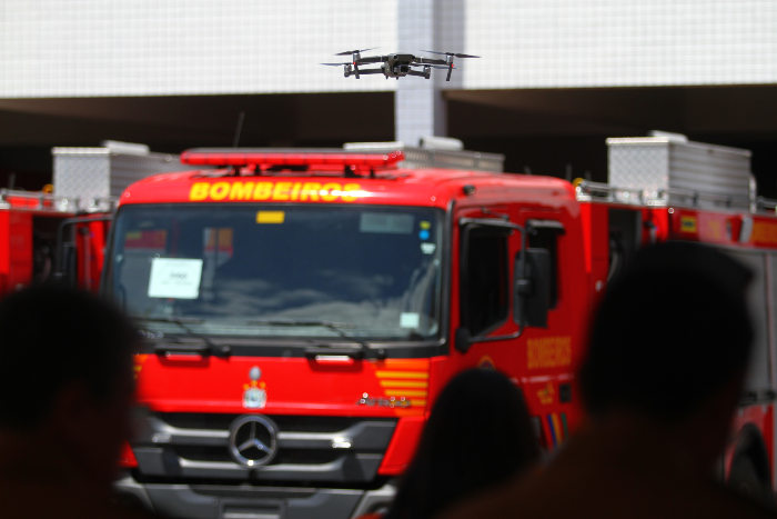 O Corpo de Bombeiros passa a contar com quatro drones.