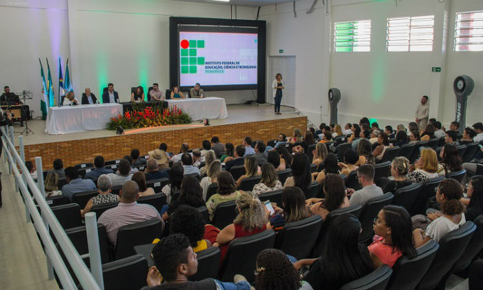 A nova sede tem capacidade para receber 1,2 mil estudantes./Foto: IFPE/Divulgação.