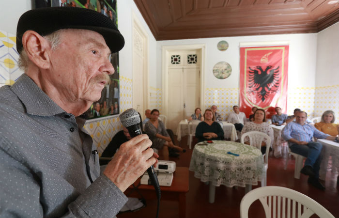 C&ocirc;nsul Geral Lamartine Hollanda Junior discorreu sobre o assunto./Foto: Bruna Costa / Esp. DP FOTO