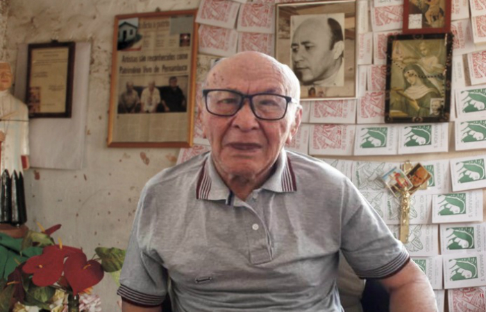 O mestre ser&aacute; homenageado no Galo da Madrugada 2020, que tem como tema cordel e xilogravura./Foto: Teresa Maia/Divulga&ccedil;&atilde;o
