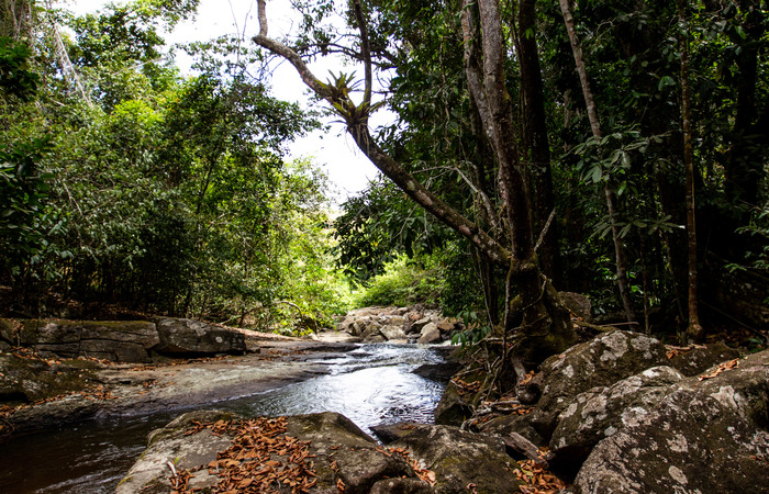A Cachoeira do Índio fica na mesma trilha da Periperi. Foto: Samuel Calado/DP