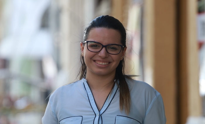 Gabriela Monteiro ressalta que jovens aprendem e replicam aprendizado na comunidade./Foto: Bruna Costa / Esp. DP FOTO