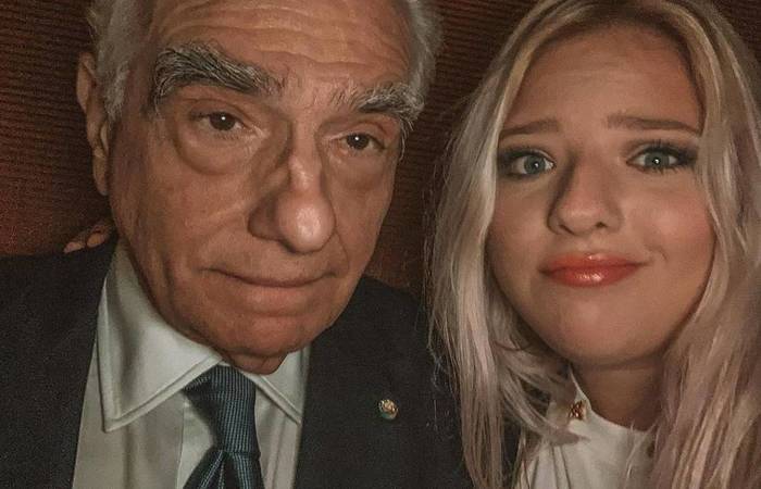 Francesca Scorsese não perdeu a chance e provocou o pai na noite de Natal/Reprodução/Instagram Francesca Scorsese não perdeu a chance e provocou o pai na noite de Natal/Reprodução/Instagram