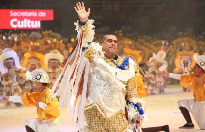 Artista é conhecido pela carreira no boi-bumbá e pelo trabalho na política amazonense./Foto: Divulgação/Boi Caprichoso Artista é conhecido pela carreira no boi-bumbá e pelo trabalho na política amazonense./Foto: Divulgação/Boi Caprichoso