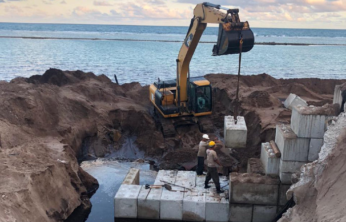 CPRH e Prefeitura de Ipojuca garantem que obra está regularizada.