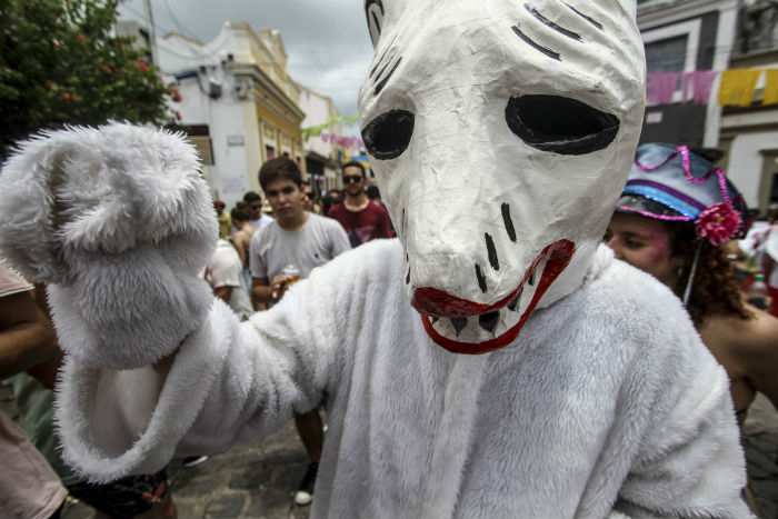 La Ursa é o tema do carnaval da cidade, no Litoral Sul do estado./Foto: Bruna Costa/Esp.DP La Ursa é o tema do carnaval da cidade, no Litoral Sul do estado./Foto: Bruna Costa/Esp.DP