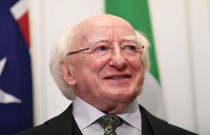 Michael Daniel Higgins, presidente irlandês./Foto: Lukas Coch/AFP/Getty Images Michael Daniel Higgins, presidente irlandês./Foto: Lukas Coch/AFP/Getty Images