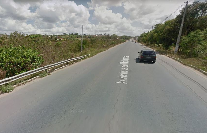Crime aconteceu nessa quarta-feira (22)./Foto: Reprodução/Google Street View.