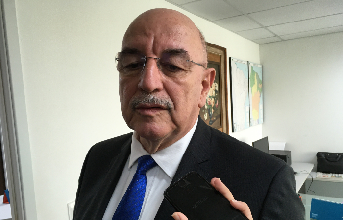 O ministro Osmar Terra esteve na Sudene nesta quinta (23)
