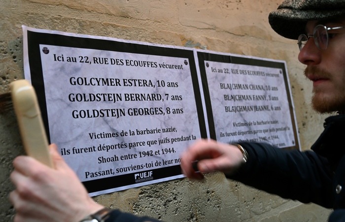 ONU relembra Dia Internacional em Homenagem às Vítimas do Holocausto./Foto: Bertrand Guay/AFP ONU relembra Dia Internacional em Homenagem às Vítimas do Holocausto./Foto: Bertrand Guay/AFP