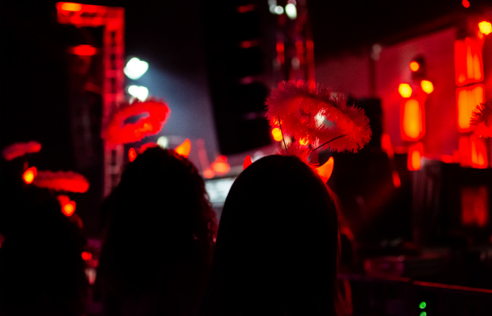 Palco Inferninho, exclusivo para o brega-funk.