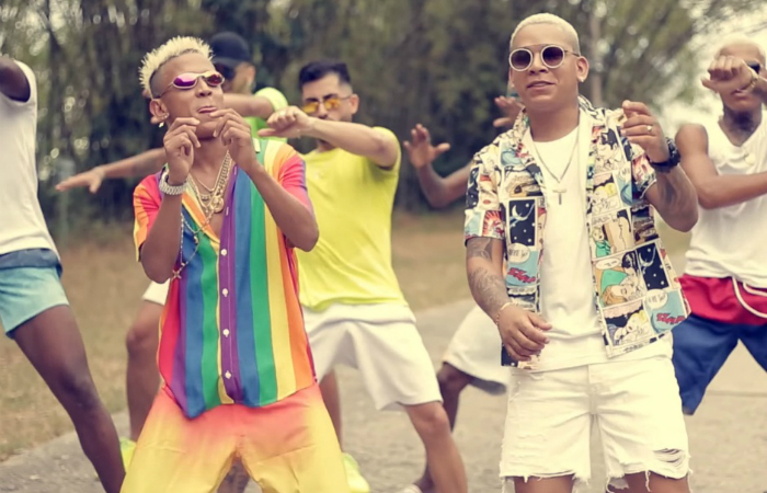 Tróia e Aldair em clipe./Foto: Reprodução do YouTube Tróia e Aldair em clipe./Foto: Reprodução do YouTube