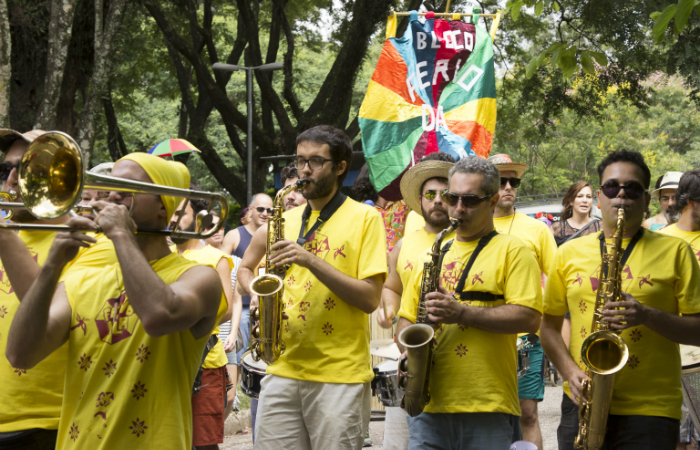 Músicos do Fervo na Vila.
