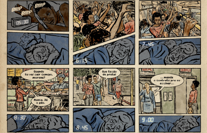 Os Santos - Uma Tira de Ódio./Foto: @leandro_assis_ilustra/Divulgação