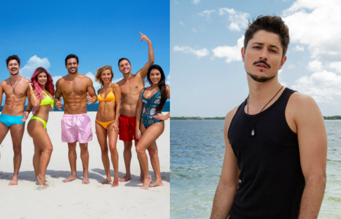 Novos participantes (esquerda) e Rafael Vieira, primeiro participante gay (direita)./Foto: MTV/Divulgação Novos participantes (esquerda) e Rafael Vieira, primeiro participante gay (direita)./Foto: MTV/Divulgação