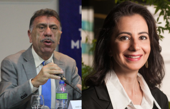 José Patriota, da Amupe, e Beatriz Abuchaim, da Fundação Maria Cecilia Souto Vidigal.
