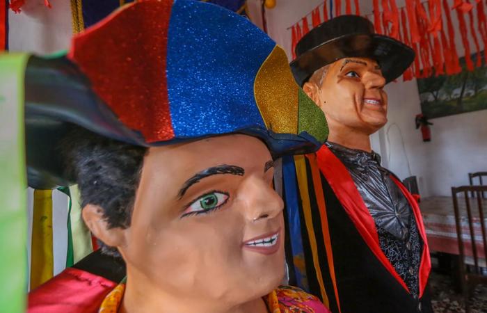 O Sem Preguinha é neto do Birita, outro boneco gigante de Olinda. 