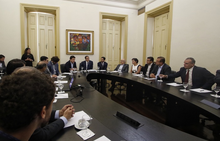Reunião que marcou início das obras foi realizada ontem no Palácio do Campo das Princesas.