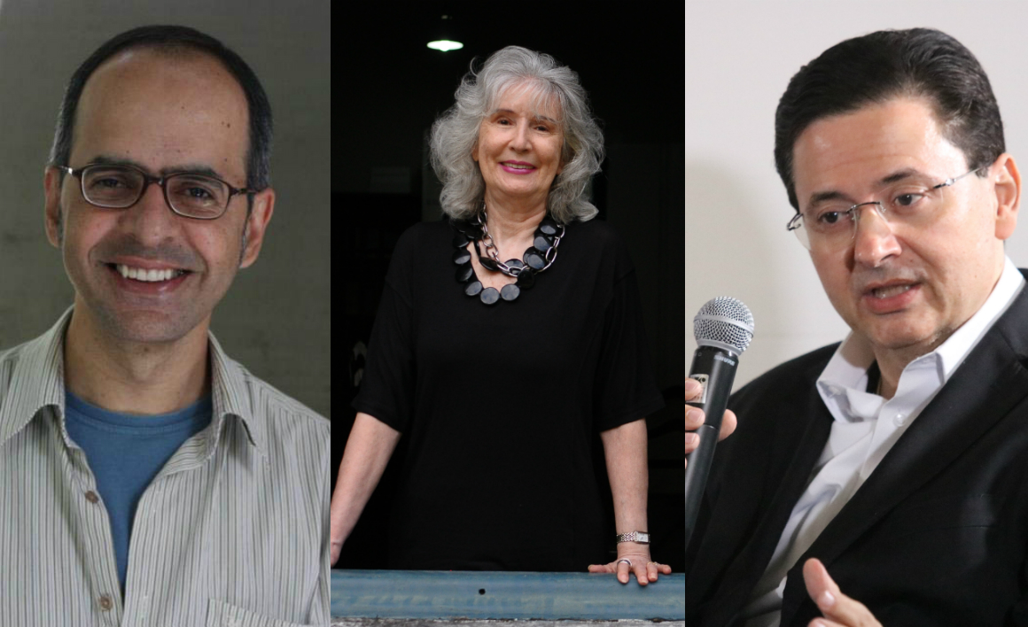 Anco Marcio Tenorio Vieira, Fátima Quintas e Antônio Campos. 