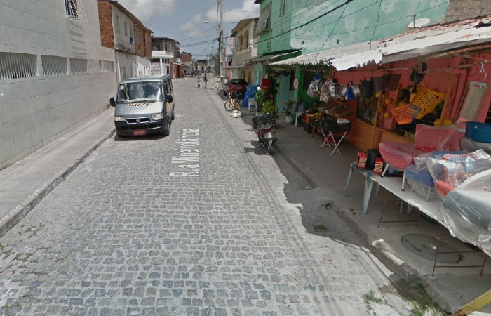 Crime aconteceu na Rua Mineirolândia./Foto: Reprodução/Google Street View. Crime aconteceu na Rua Mineirolândia./Foto: Reprodução/Google Street View.