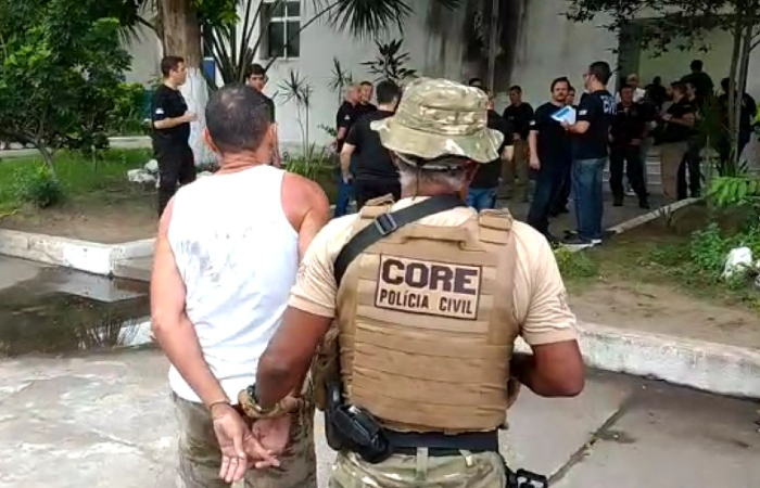 Prisões aconteceram na manhã desta sexta-feira (13)./Foto: Divulgação/Polícia Civil. Prisões aconteceram na manhã desta sexta-feira (13)./Foto: Divulgação/Polícia Civil.