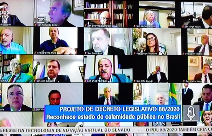 /Foto: TV Senado/Reprodução