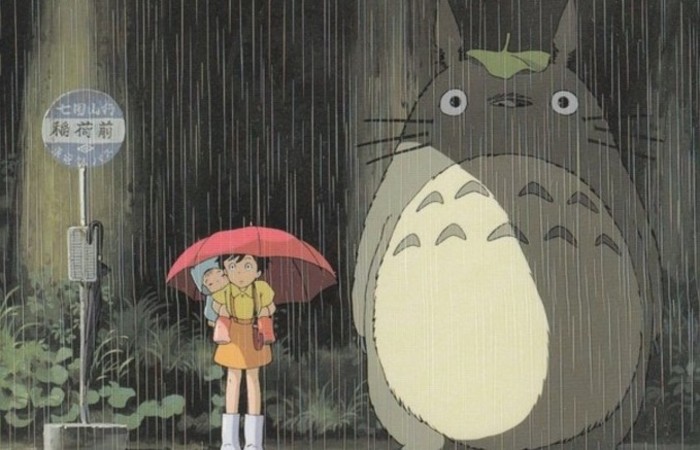 Totoro acabou se tornando o mascote dos estúdios.