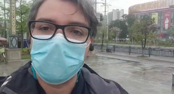 Gustav Henryk Maia mora há quase três anos na província de Guandong./Foto: Reprodução/Arquivo pessoal
