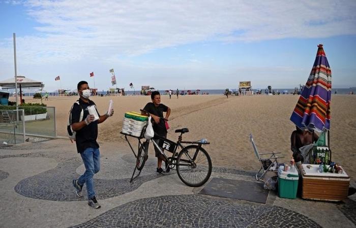 O Rio de Janeiro é o segundo estado do Brasil com maior número de casos da Covid-19/Foto: Carl de Souza/AFP O Rio de Janeiro é o segundo estado do Brasil com maior número de casos da Covid-19/Foto: Carl de Souza/AFP