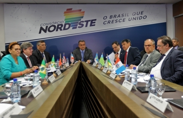 /Os governadores do Nordeste reagem mais uma vez contra Bolsonaro. Foto: Governo da Bahia/Divulga&ccedil;&atilde;o
