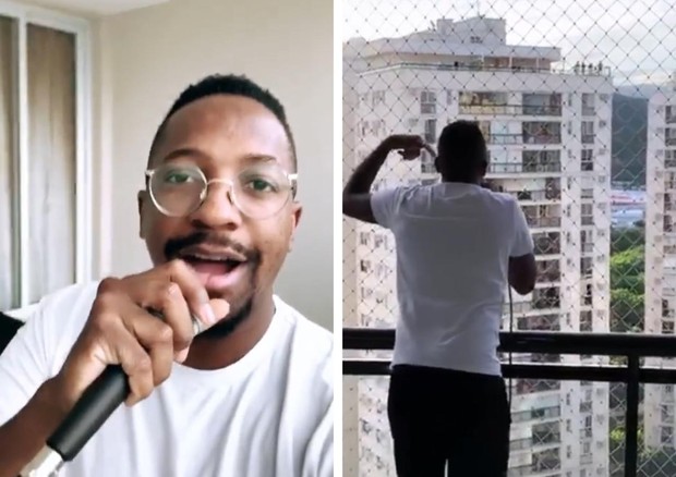 O cantor Mumuzinho animou a sexta-feira dos vizinhos/Foto: Reprodução/Instagram O cantor Mumuzinho animou a sexta-feira dos vizinhos/Foto: Reprodução/Instagram