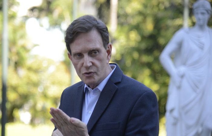 "No dia 28, era para termos 2.200. Não temos sequer 500. Número de internados nunca passou de 35 pessoas. Na UTI, algo em torno de 18", afirmou o prefeito do Rio/Foto: Tomaz Silva/Agência Brasil