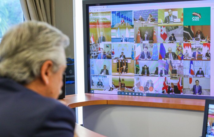/Foto: Argentinian Presidency / AFP /Foto: Argentinian Presidency / AFP