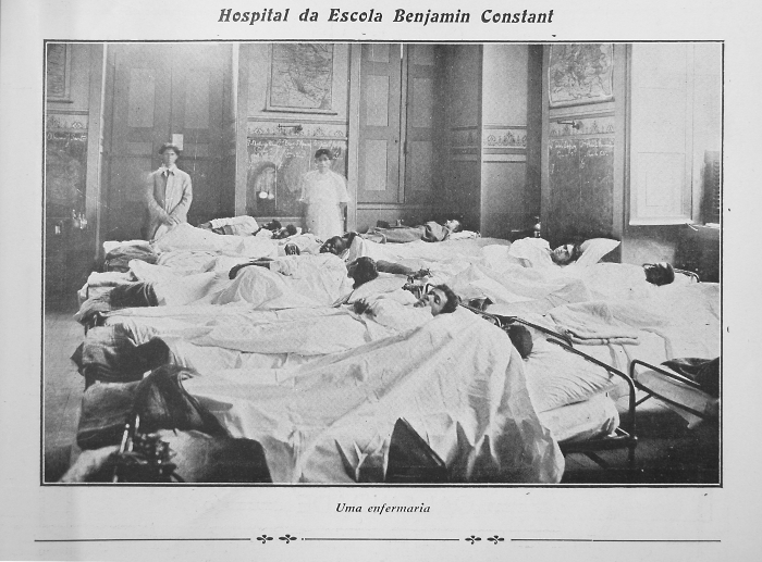 A mortandade no ano de 1918 foi considerada pelos estudiosos como "o maior holocausto médico da história"./Foto: Revista Careta/Acervo Fiocruz/Reprodução A mortandade no ano de 1918 foi considerada pelos estudiosos como "o maior holocausto médico da história"./Foto: Revista Careta/Acervo Fiocruz/Reprodução
