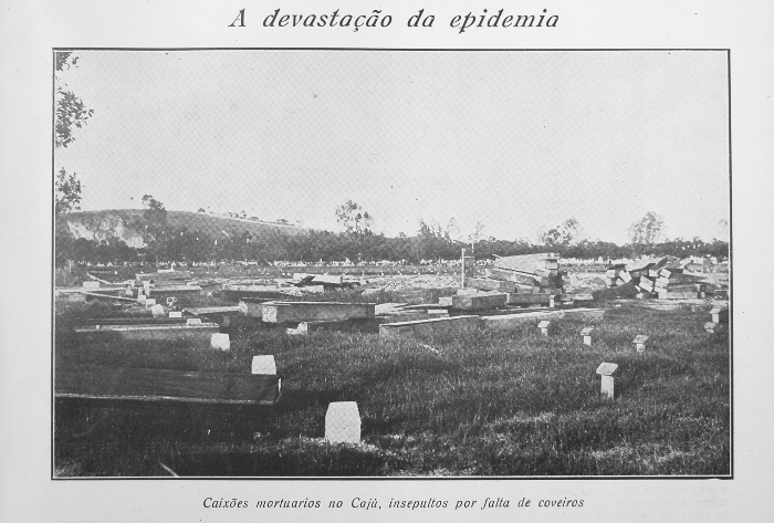 No Brasil, foram registradas 35 mil mortes em dois meses.