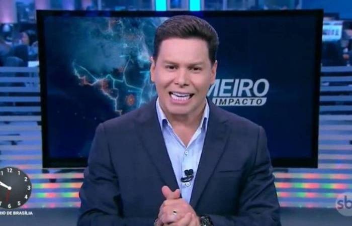 Marcão do Povo é apresentador do matinal Primeiro Impacto/Foto: Reprodução/SBT