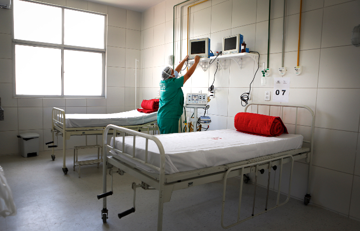 Unidade m&eacute;dica de Olinda estava sem funcionar desde 2018./Foto: Heudes R&eacute;gis/SEI.