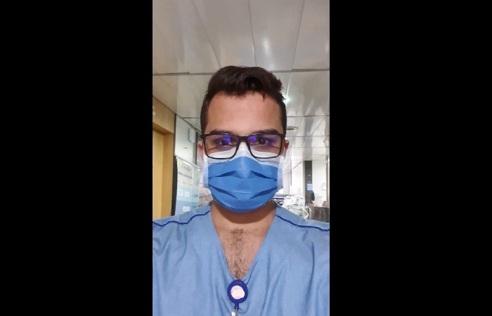 José Brito sente falta dos encontros presenciais com o filho, de 1 ano e 3 meses