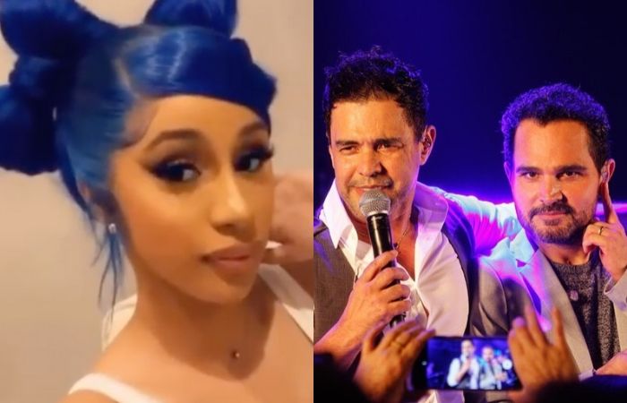 Cardi B e a dupla Zezé di Camargo e Luciano/Foto: Instagram/Reprodução