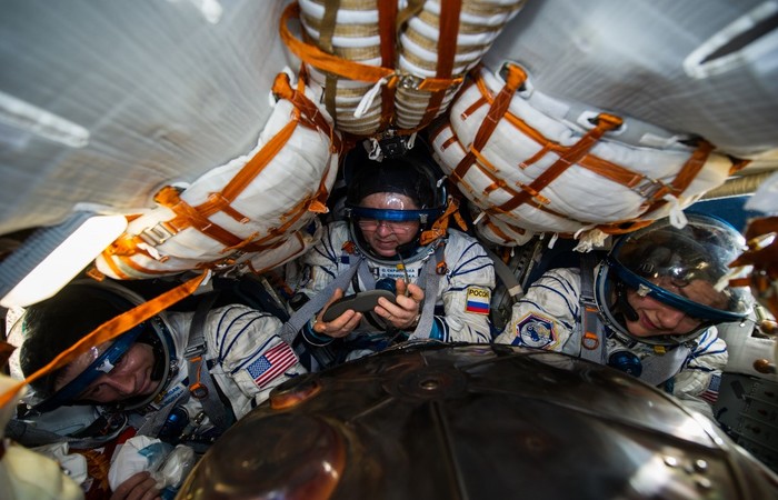 /Foto: ANDREY SHELEPIN / GCTC / RUSSIAN SPACE AGENCY ROSCOSMOS / AFP /Foto: ANDREY SHELEPIN / GCTC / RUSSIAN SPACE AGENCY ROSCOSMOS / AFP