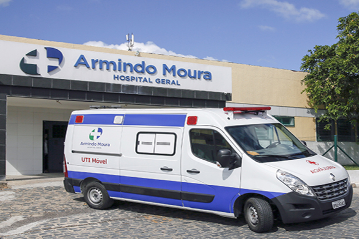 As dez primeiras vagas de UTIs e 20 de enfermaria estarão disponíveis a partir desta sexta./Foto: Hospital Armindo Moura/Divulgação As dez primeiras vagas de UTIs e 20 de enfermaria estarão disponíveis a partir desta sexta./Foto: Hospital Armindo Moura/Divulgação