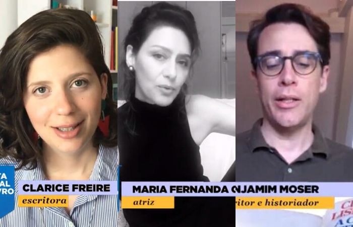 Clarice Freire, Maria Fernanda Cândido e Benjamin Moser./Foto: Fundaj/Divulgação Clarice Freire, Maria Fernanda Cândido e Benjamin Moser./Foto: Fundaj/Divulgação