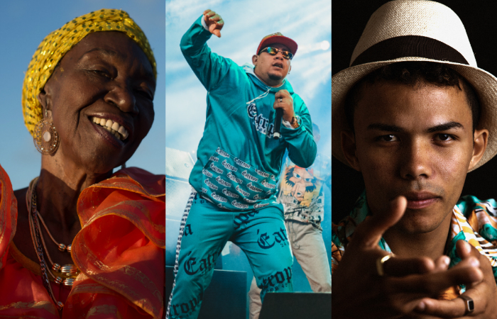 Lia de Itamaracá, Shevchenko e Elloco e Mestre Anderson Miguel estão entre as 34 atrações confirmadas no festival./Fotos: Divulgação, Agência Hangout, José de Holanda/Divulgação